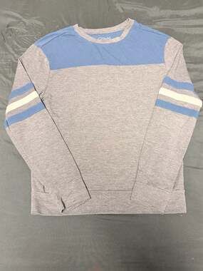 Cold Crush Men's Color Block Long Sleeve Crew Neck Pullover Sweater S